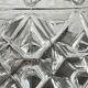APPLIQUE Semi-Crystal Ceiling Light 1950s