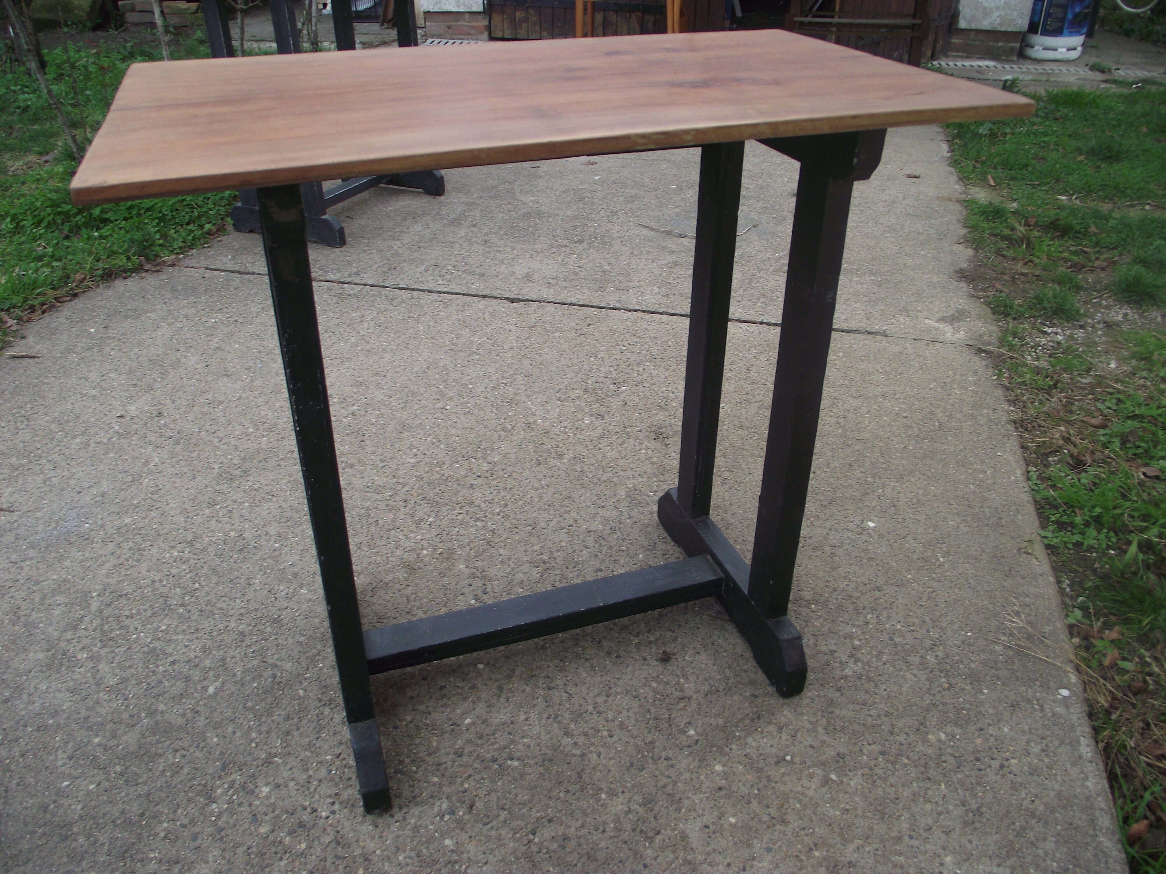 Craft old bistro table