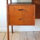 Danish teak floating desk by A.P. Svenstrup, 1960