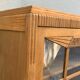 Parisian wardrobe glazed art deco 1920 raw wood