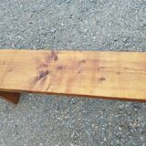Bench 3m50 wooden threshing firm