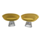 Platner Edition Knoll Pair of Authentic Signed Lounge Chairs