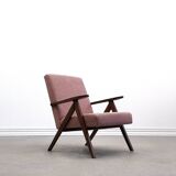 Mid Century Easy Chair Model B - 310 Var in Pink Boucle