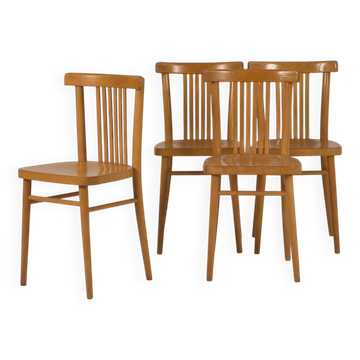 Ensemble de chaises de salle à manger de style rétro (vers 1950). Ensemble de 4 pièces