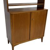 Vintage Wall Cabinet Bookcase Swedish Design 1960s