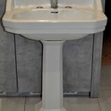Vintage Art Deco column sink