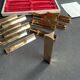 2968 and 2969 – Box of 12 gilded copper knife holders – Navarre factories in Évreux (Eure)