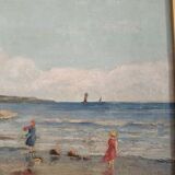 Old painting from the 19th century