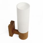 Wall lamp in teak Sweden 1960s