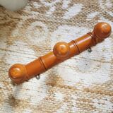 Vintage wooden coat rack