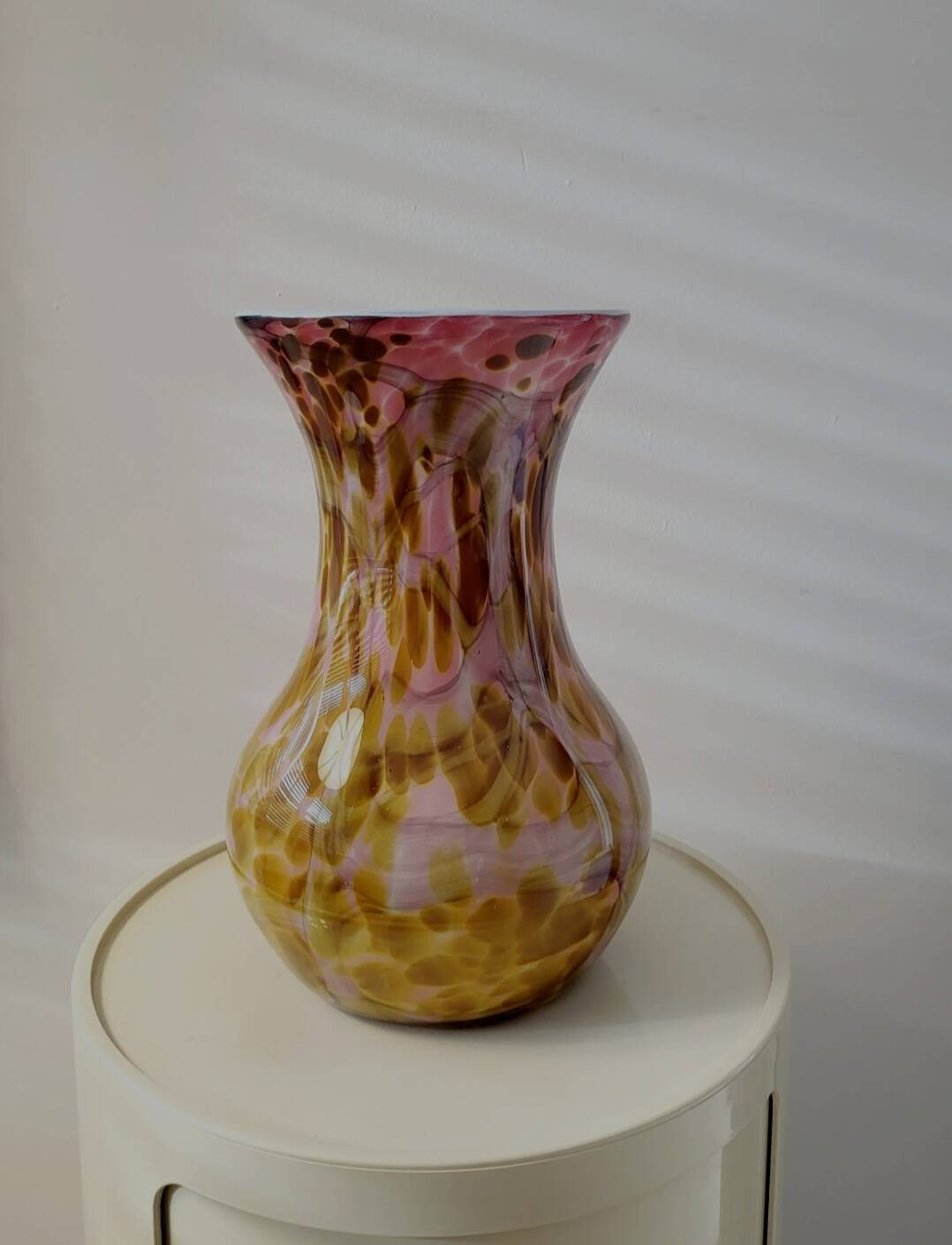 Jean claude novaro vaas, meerkleurige vaas, hedendaags, frankrijk 1943-2014