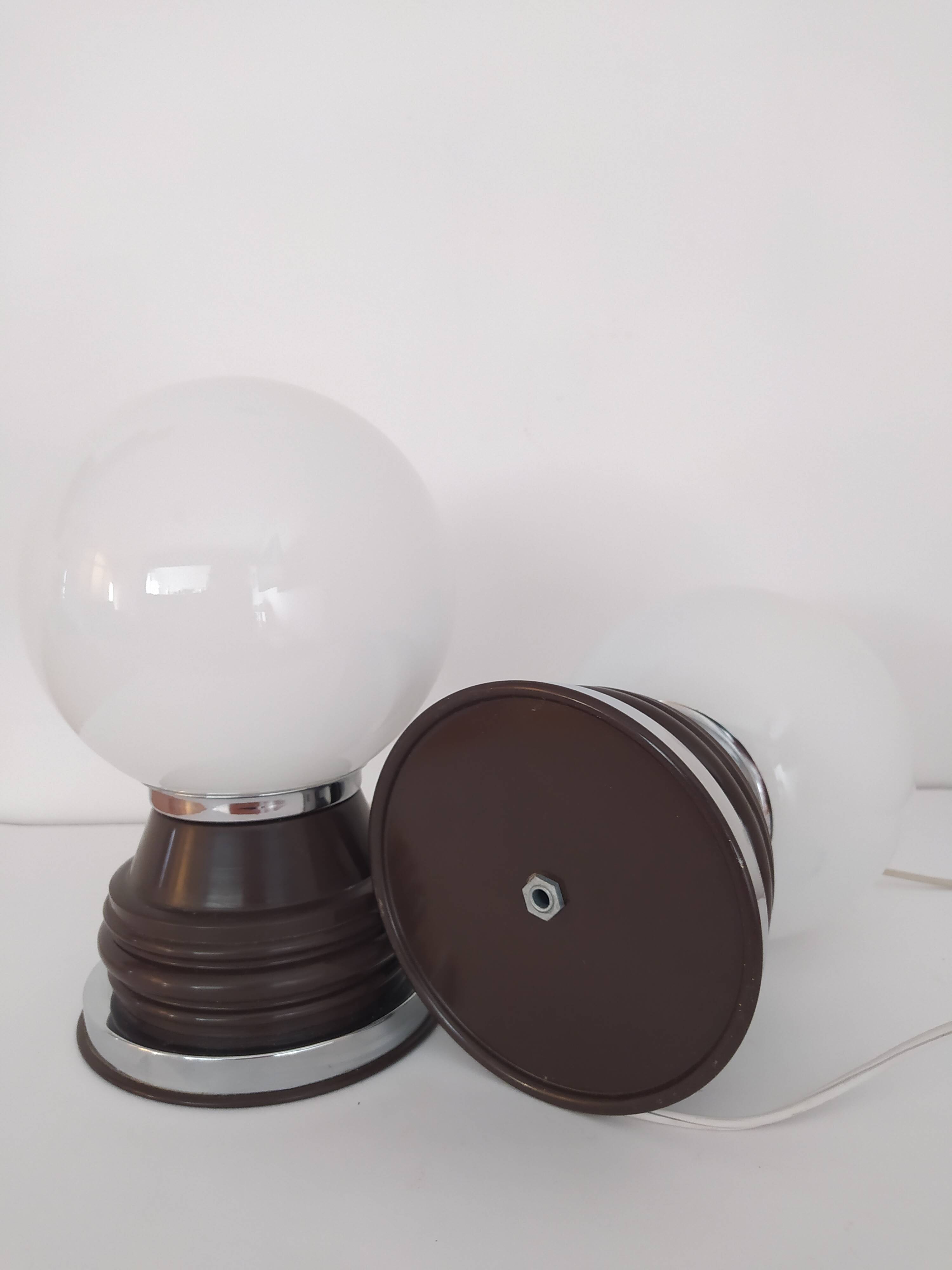 Paire de lampes de chevet