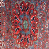 Nice old Persian carpet Afshar 220x298 cm