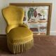 Fauteuils crapaud vintage