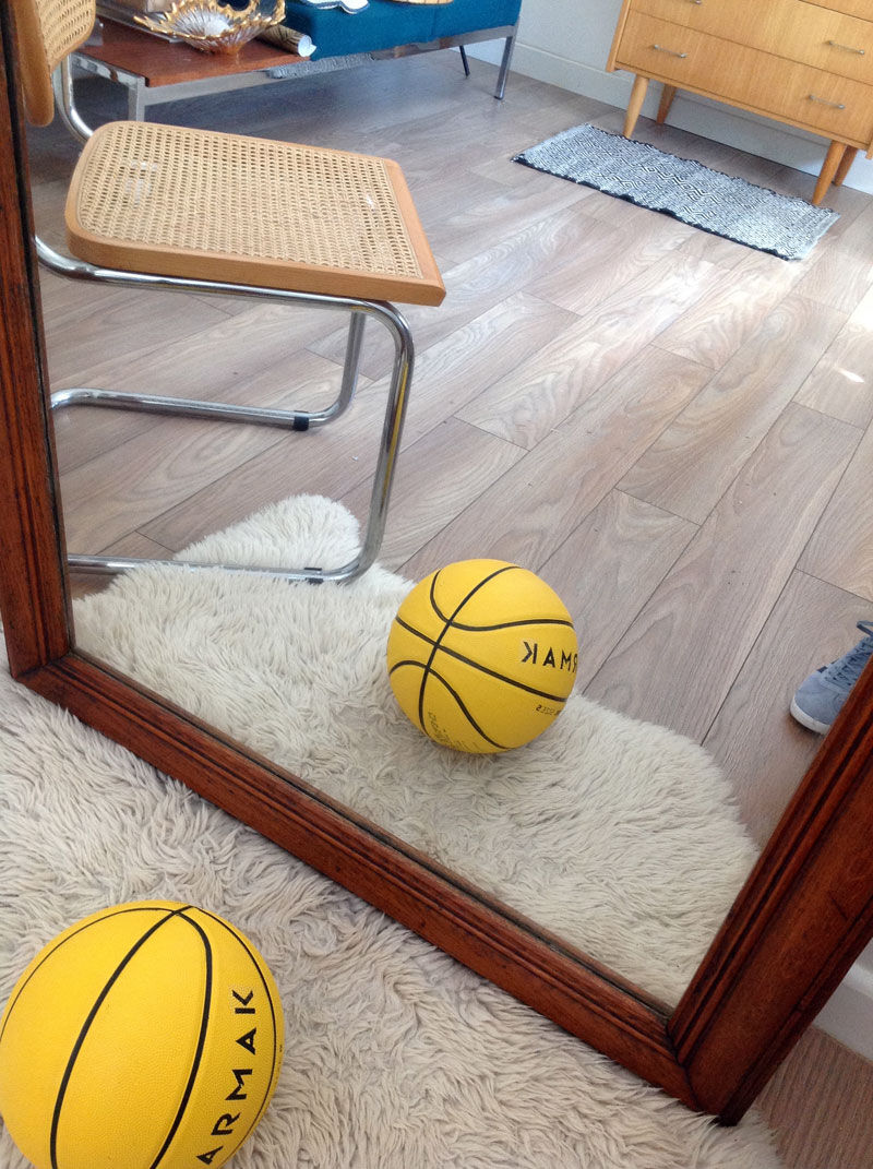 Large Louis-Philippe mirror 150 x 88 cm