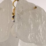 1 of 3 Small Murano glass pendant by Kalmar, Germany, 1960s