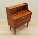 Teak secretary, Danish design, 1970s, production: Denmark