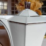 Art deco teapot and sugar pot service