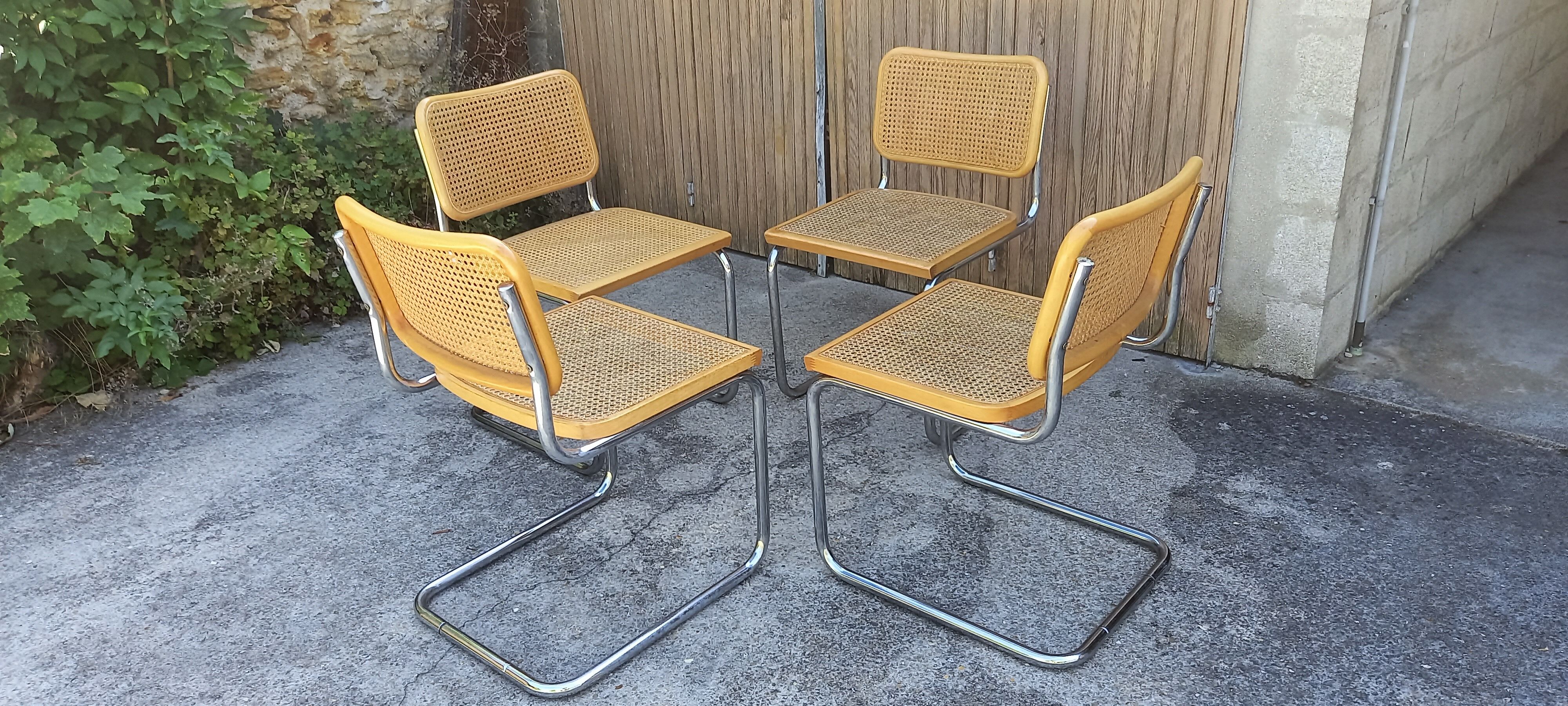 Chairs B32 by Marcel Breuer