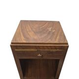 French Faux Bois Metal Cabinet, early 1900s