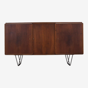 Enfilade en noyer, design danois, années 1960, Danemark