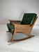 Mid-Century Modern Cane Rocking Chair, 1950s