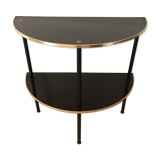 Vintage half-moon console
