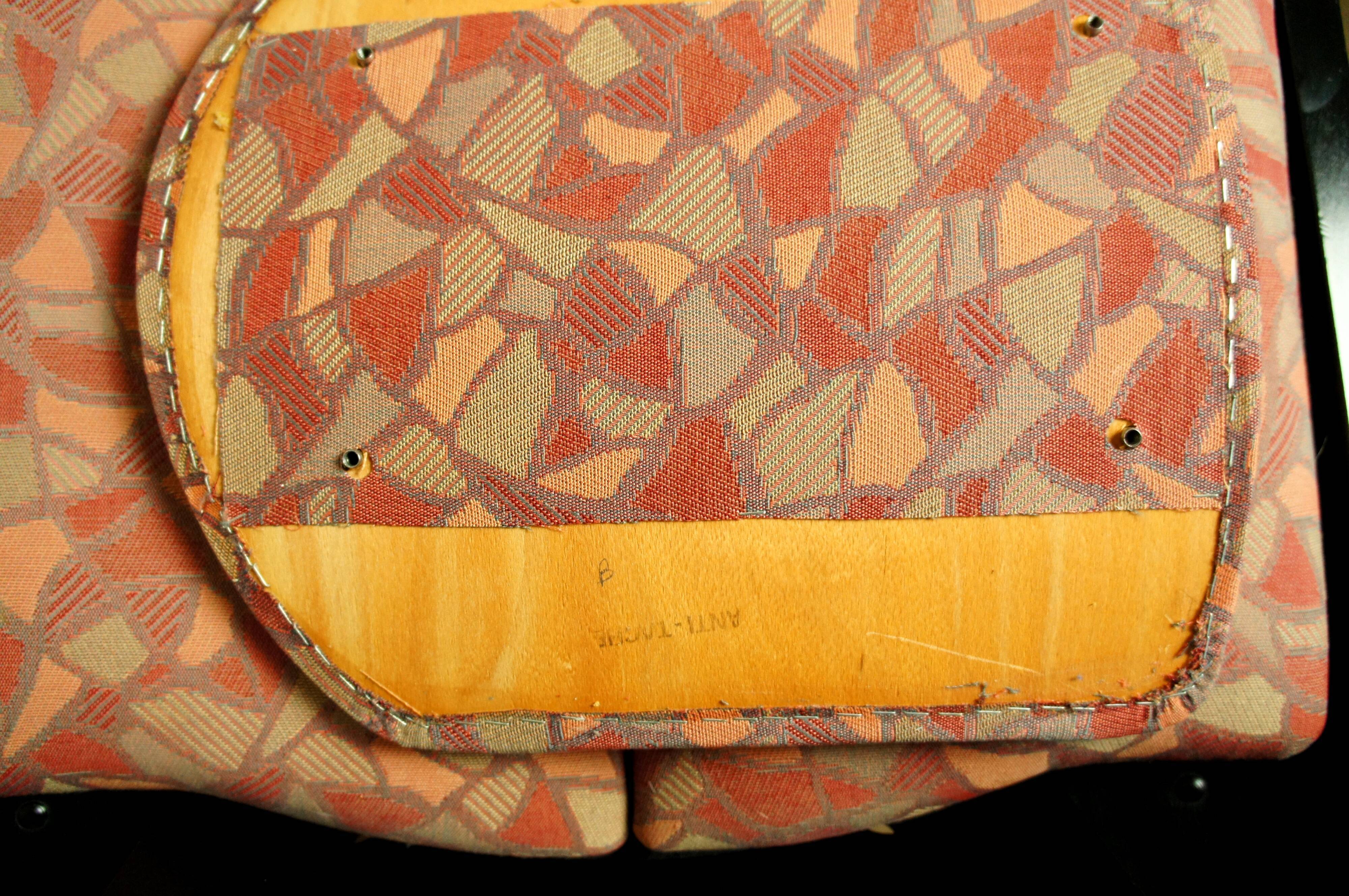 Pair of lounge chairs Baumann "Argos" late 70s