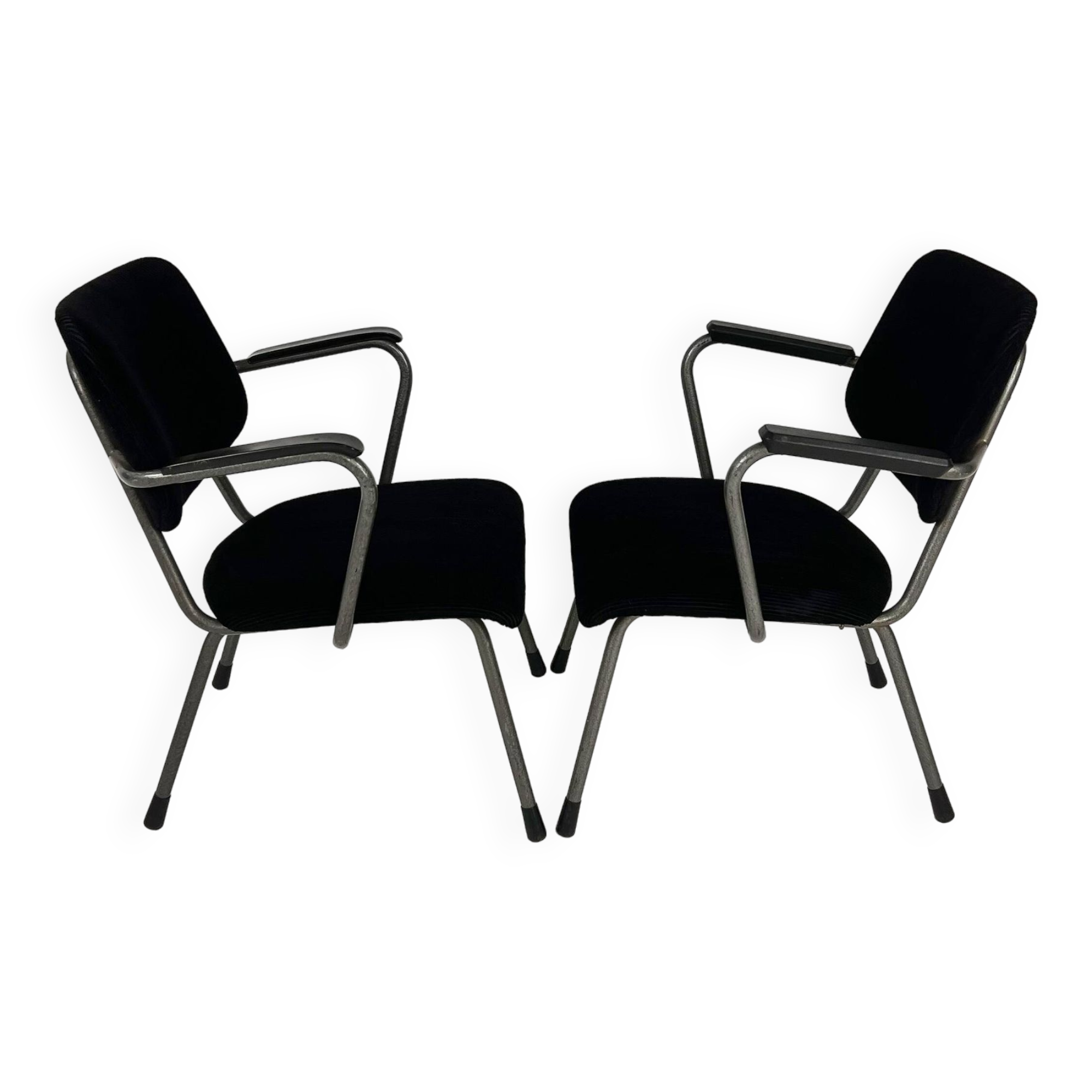 Set of 2 Gispen R5 Lounge Chairs, 1960s