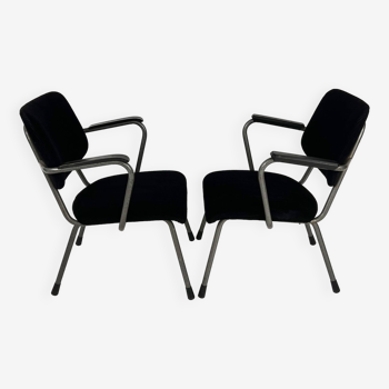 Set of 2 Gispen R5 Lounge Chairs, 1960s