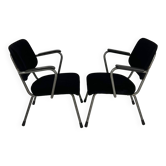 Ensemble de 2 fauteuils lounge Gispen R5, 1960