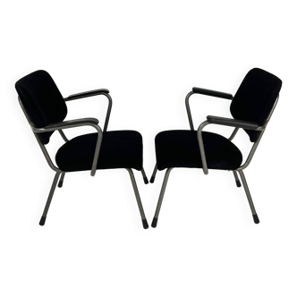 Set of 2 Gispen R5 Lounge Chairs, 1960s