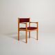 Set of 4 beech armchairs, Denmark, 1960s