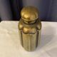 1970s oriental style silver brass bottle