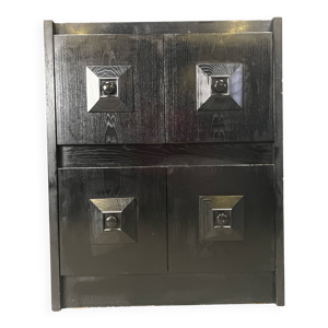 cabinet de bar brutaliste,