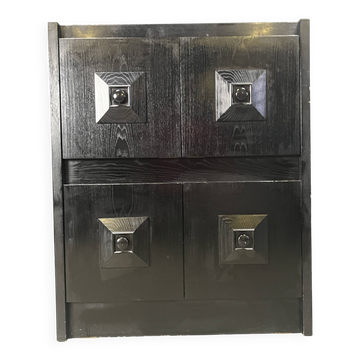 Brutalist bar cabinet, 1970s