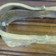 Old bronze fireplace servant decor medallion shovel clamp brooms