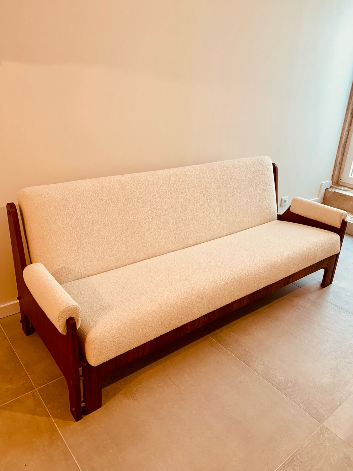 Sofa + Vintage Armchair - Scandinavian