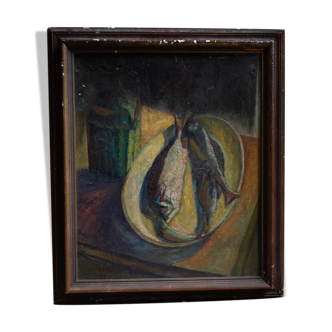 Still life with fish André Vayrette