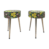 2 stools sitting