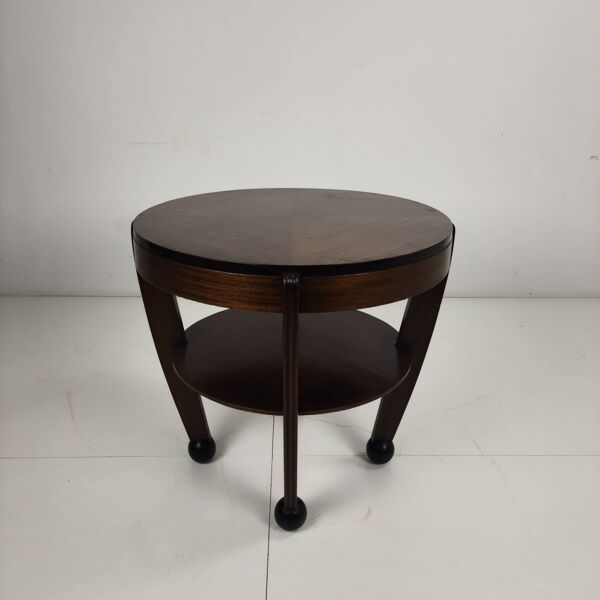 Table basse Art Déco – École d'Amsterdam, Pays-Bas, années 1930