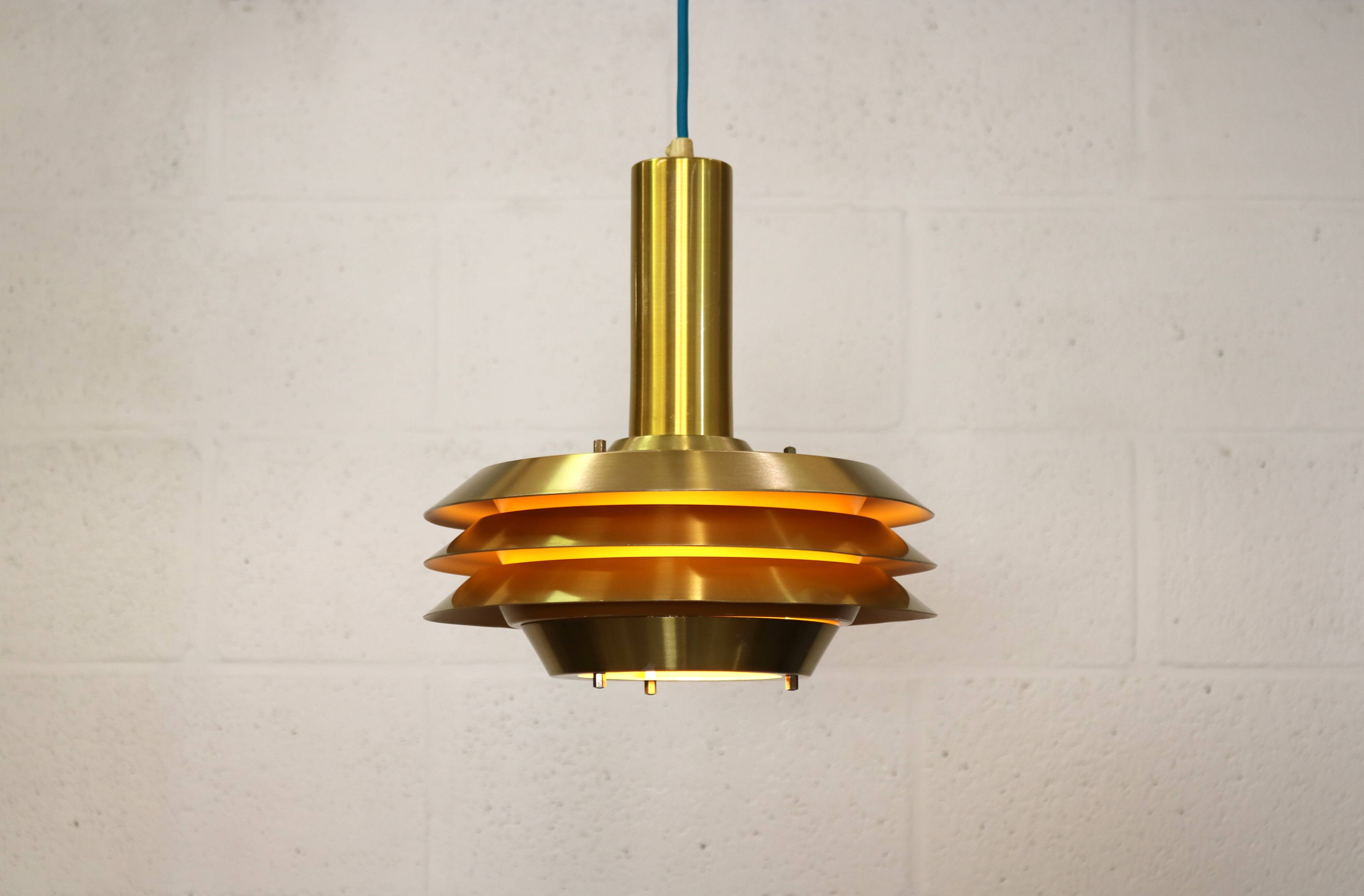 Vintage Lyskaer Belysning Lamp: Danish Space Age Design, Model 705