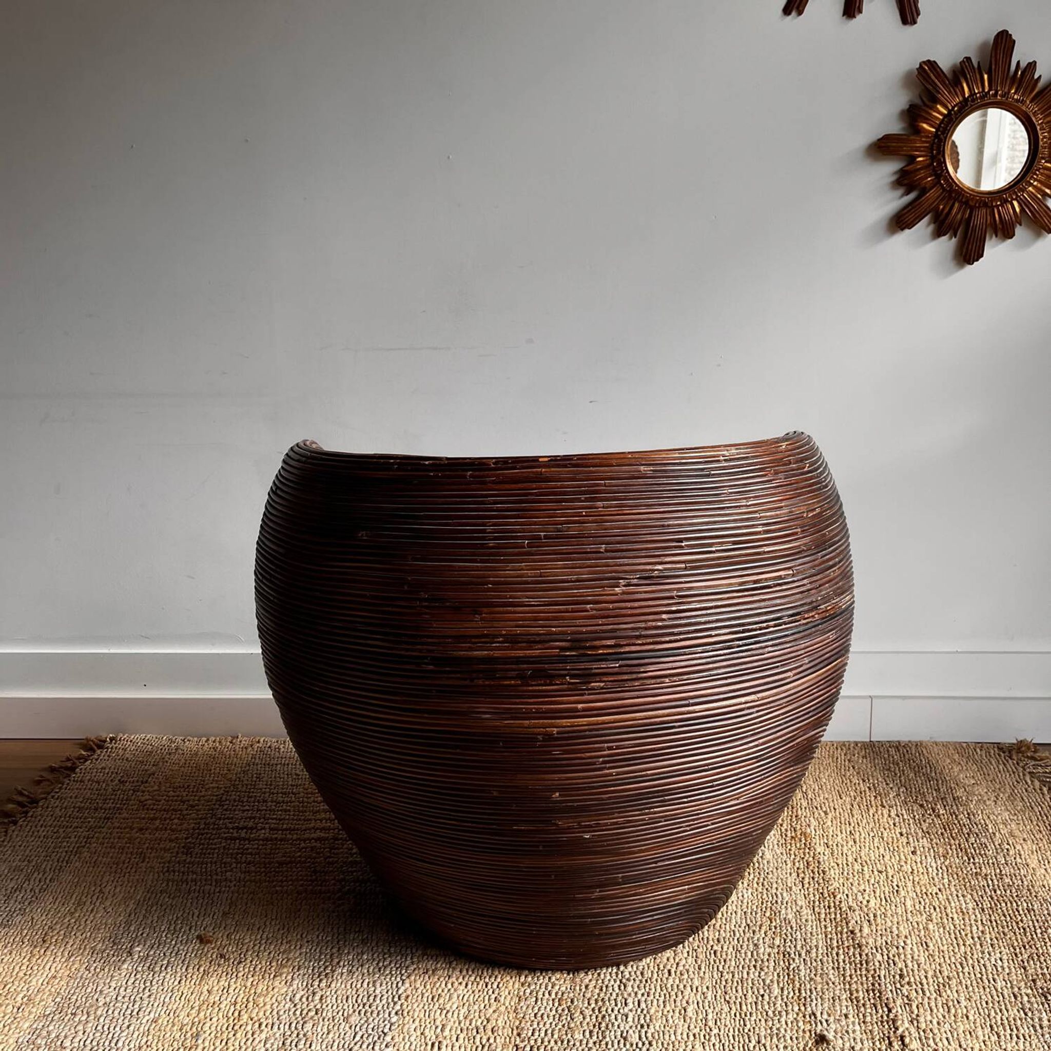 Fauteuil en rotin « Pencil reed »