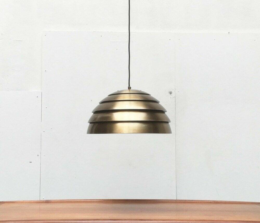 Mid-century dome pendant lamp by Hans-Agne Jakobsson for Hans-Agne Jakobsson Ab Markaryd, 1960s.