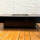 Low coffee table willy rizzo black