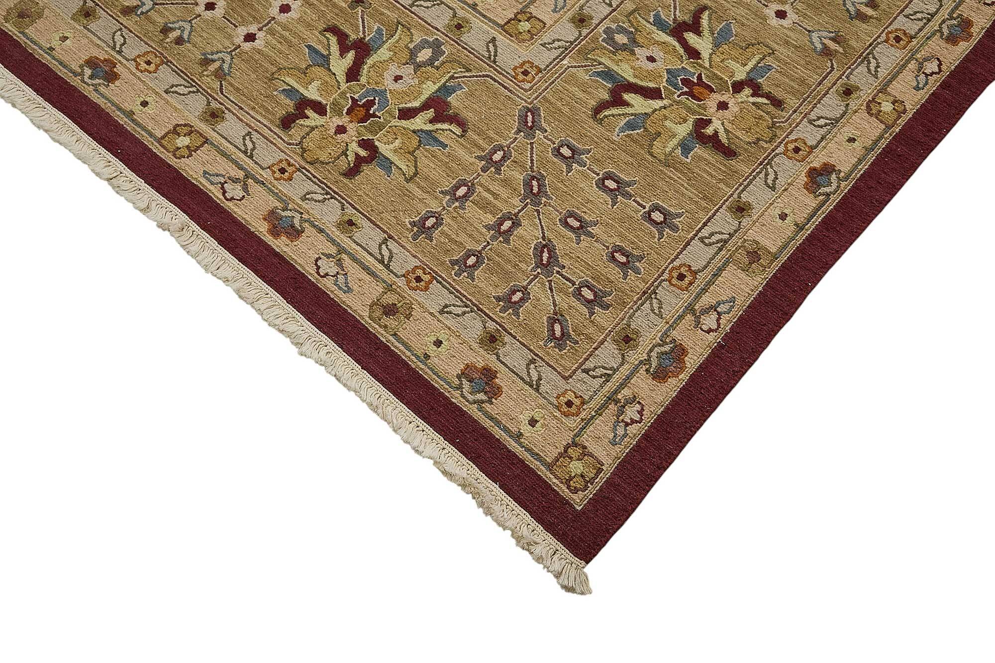 Turkish Handknotted Wool Oushak Rug 296 cm x 410 cm
