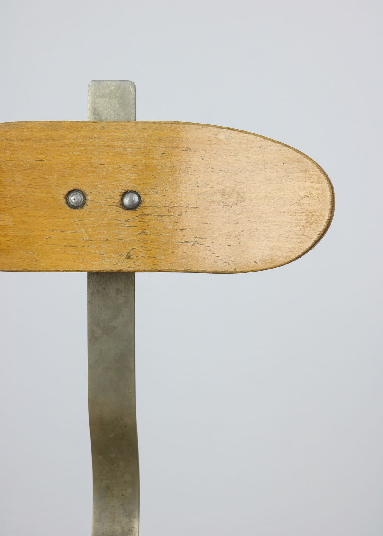 Vintage industial swivel chair 1950s