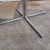 70's smoked glass table