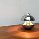 Lampe de table ou murale champignon en chrome allemand de style espace milieu du siècle par Klaus Hempel pour Kaiser Leuchten, années 1970