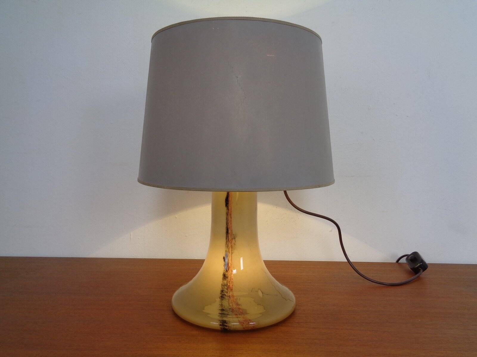 Glass Floor Lamp by Peil & Putzler, 1970s